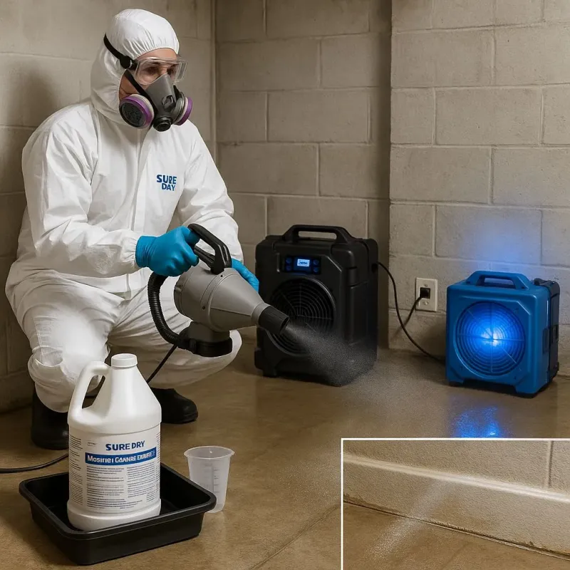 Sanitization and Odor Removal process in Elida, OH