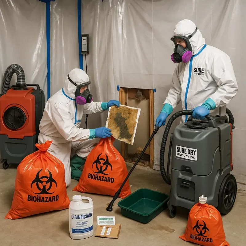 Contaminated Water Handling Protocols process in Elida, OH